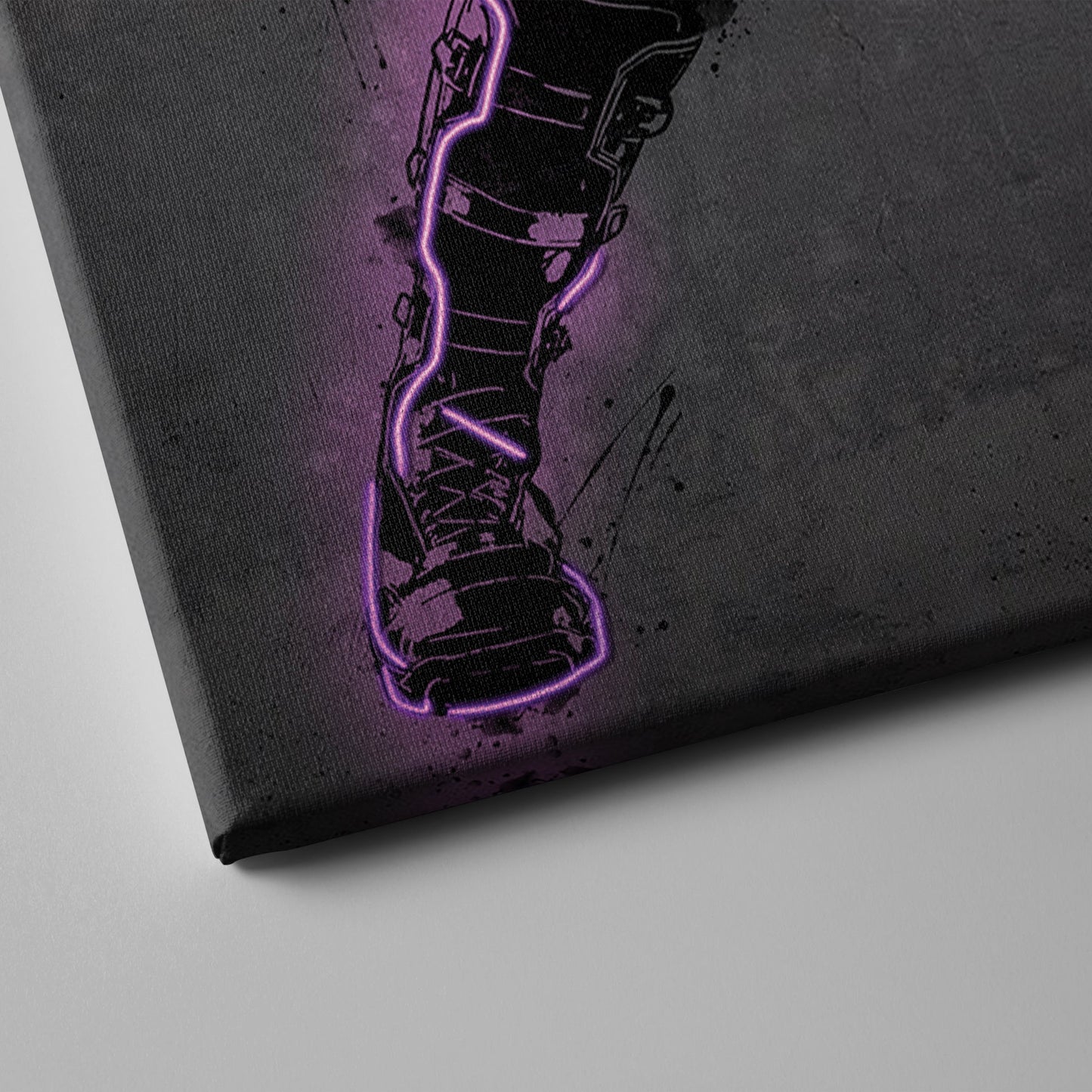 Hawkeye Canvas | Marvel Neon Wall Art