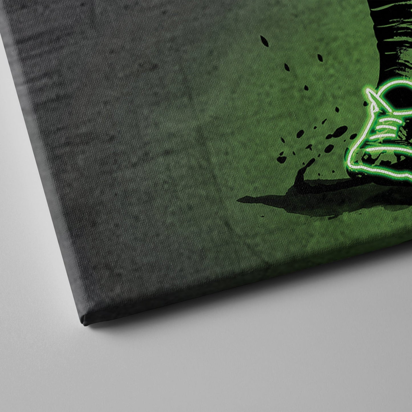 Jaylen Brown Neon Canvas Art | Modern Wall Decor for Celtics Fans