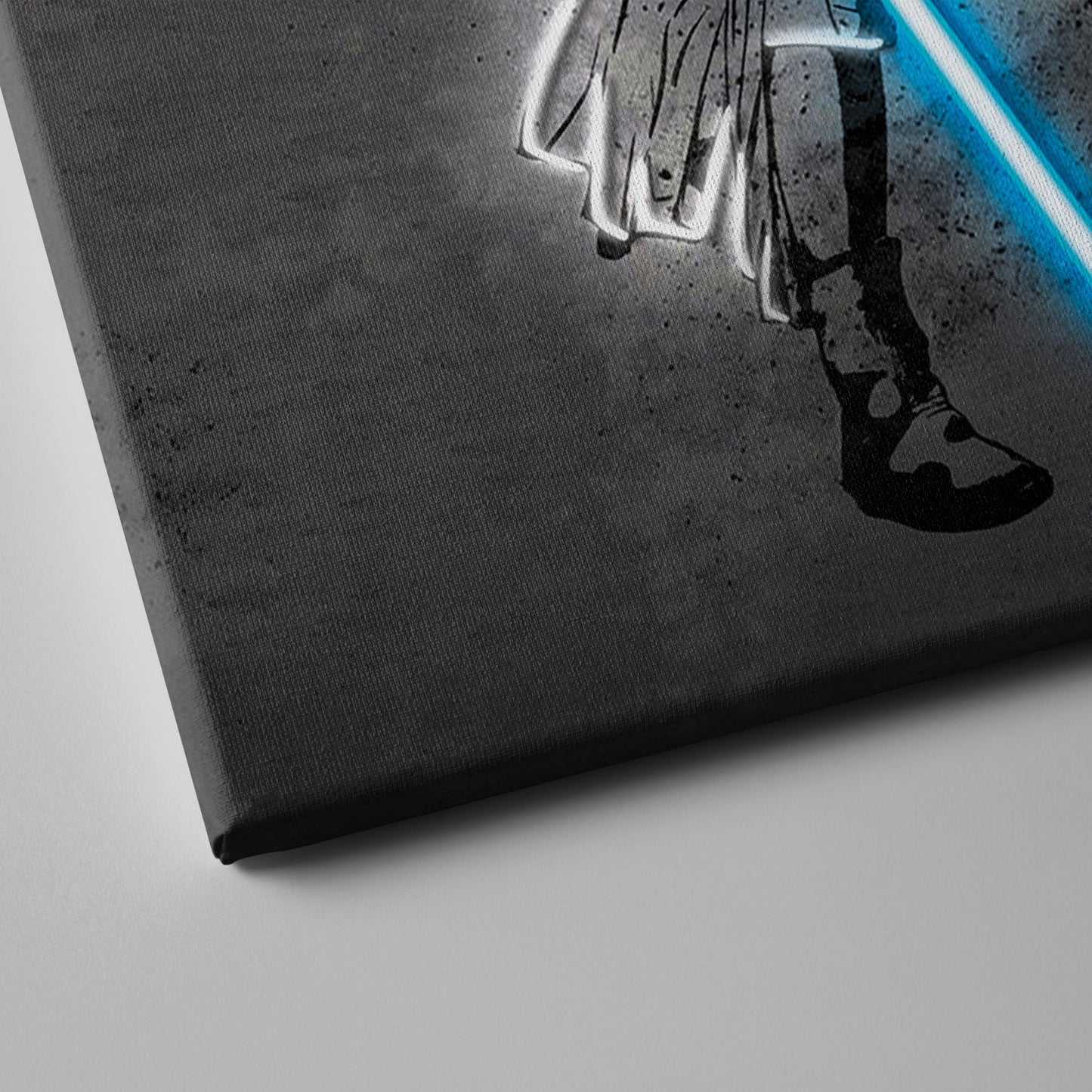Rey Skywalker Canvas | Star Wars Neon Wall Art