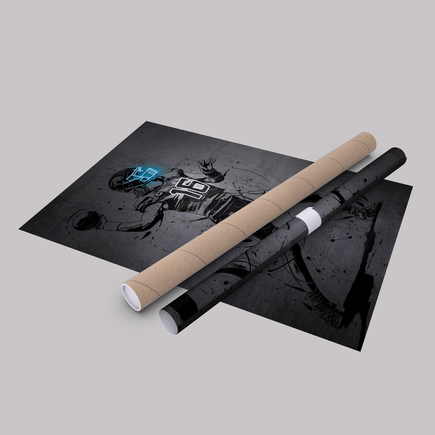 Trevor Lawrence Neon Canvas Art | Modern Wall Decor for Jaguars Fans