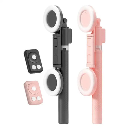 Selfie Stick Tripod With Light