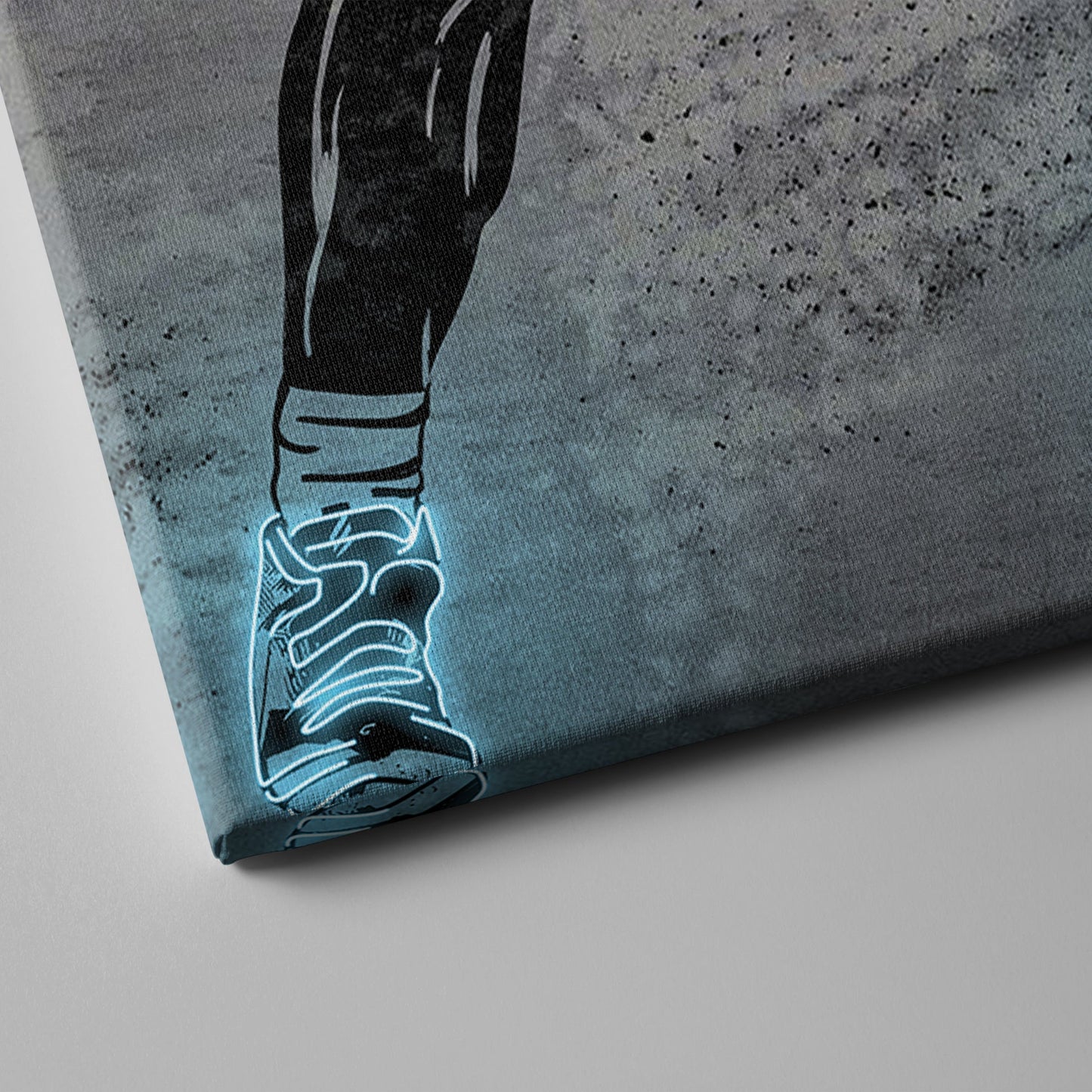 Aaron Rodgers Neon Canvas Art | Modern Wall Decor for Packers Fans