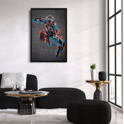 Ant-Man Canvas | Marvel Neon Wall Art