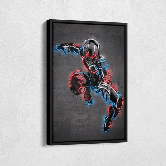 Ant-Man Canvas | Marvel Neon Wall Art