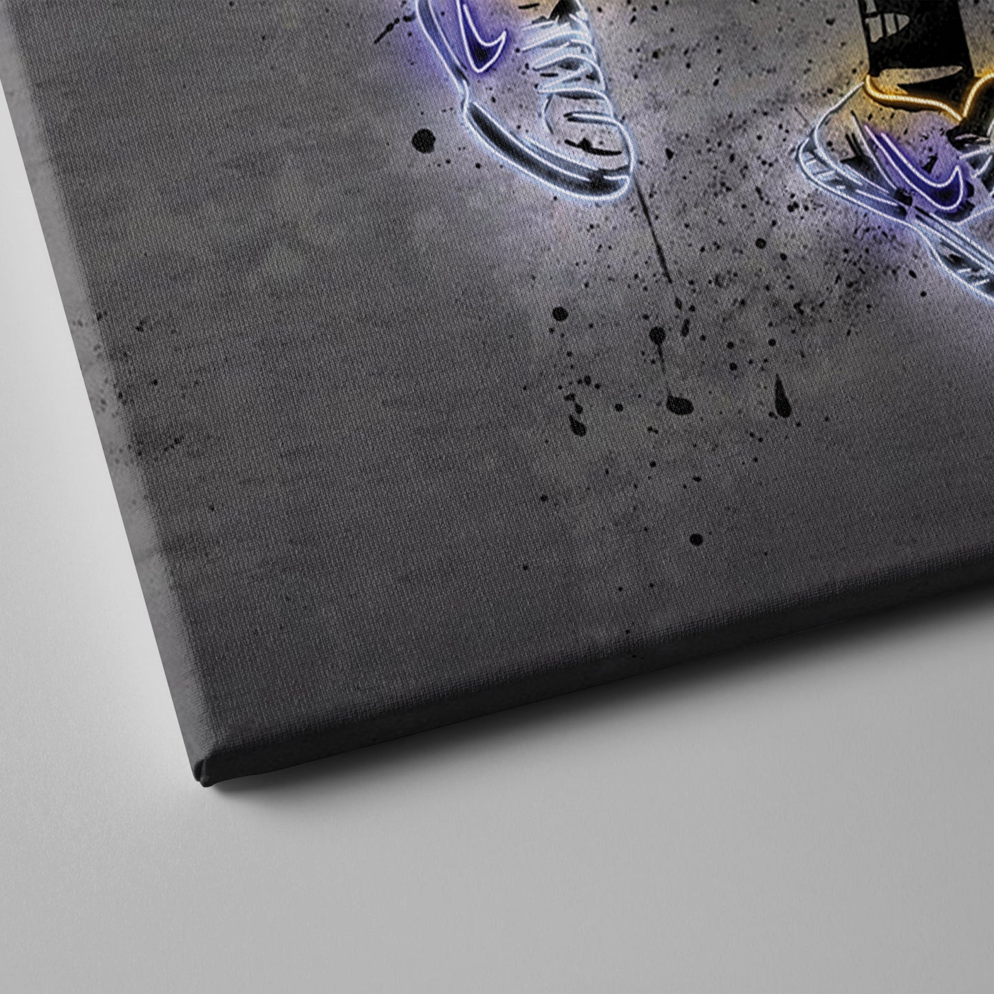 Anthony Davis Neon Canvas Art | Modern Wall Decor for Lakers Fans