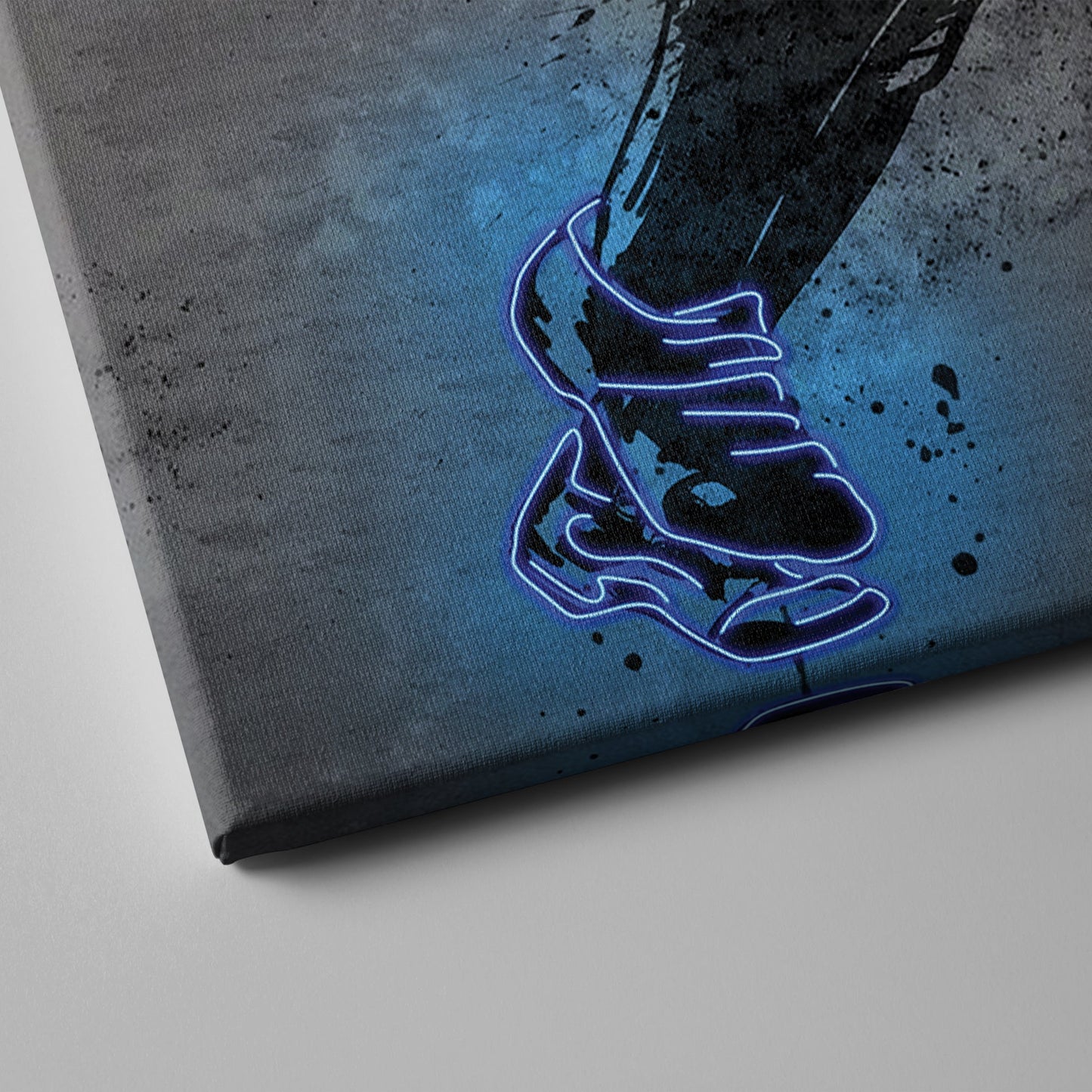 Babe Ruth Neon Canvas Art | Modern Wall Decor for Yankees Fans