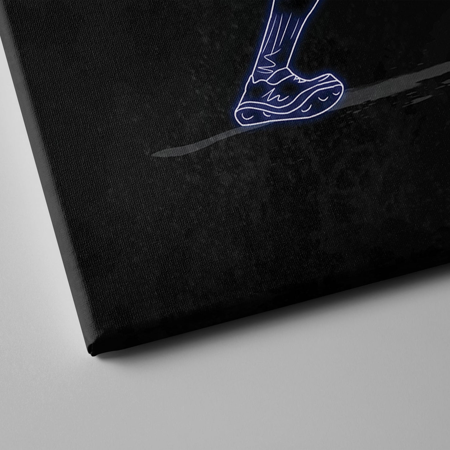 Babe Ruth Neon Canvas Art | Yankees Wall Decor