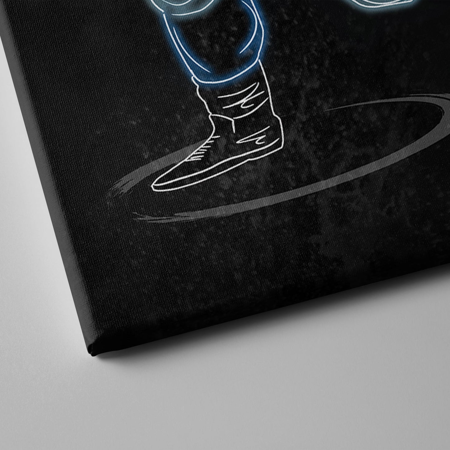 Barry Sanders Neon Canvas Art | Lions Wall Decor