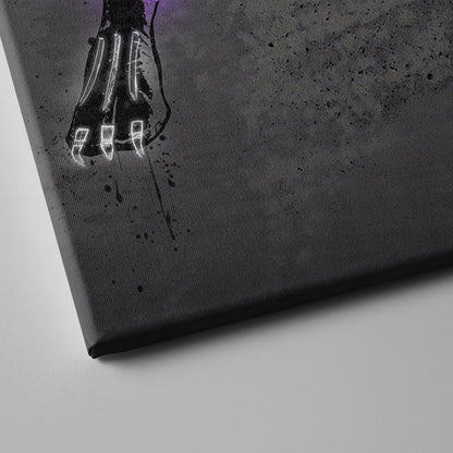 Black Panther Canvas | Marvel Neon Wall Art