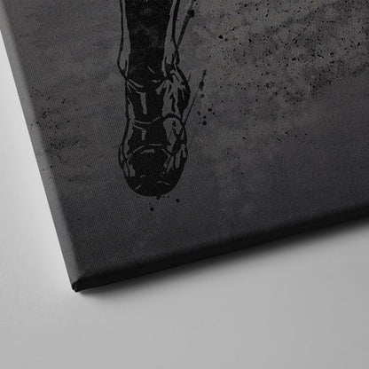 Black Widow Canvas | Marvel Neon Wall Art