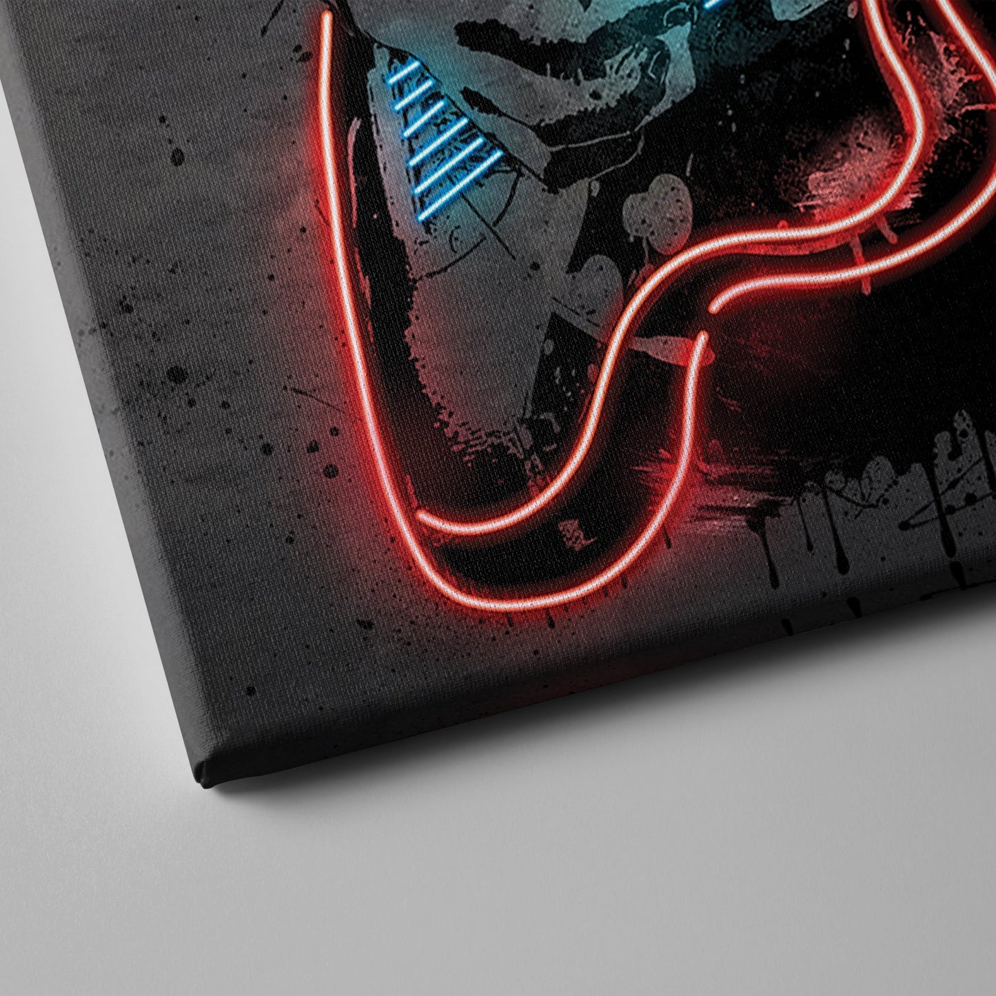 Bob Dylan Neon Canvas Art | Music Wall Decor