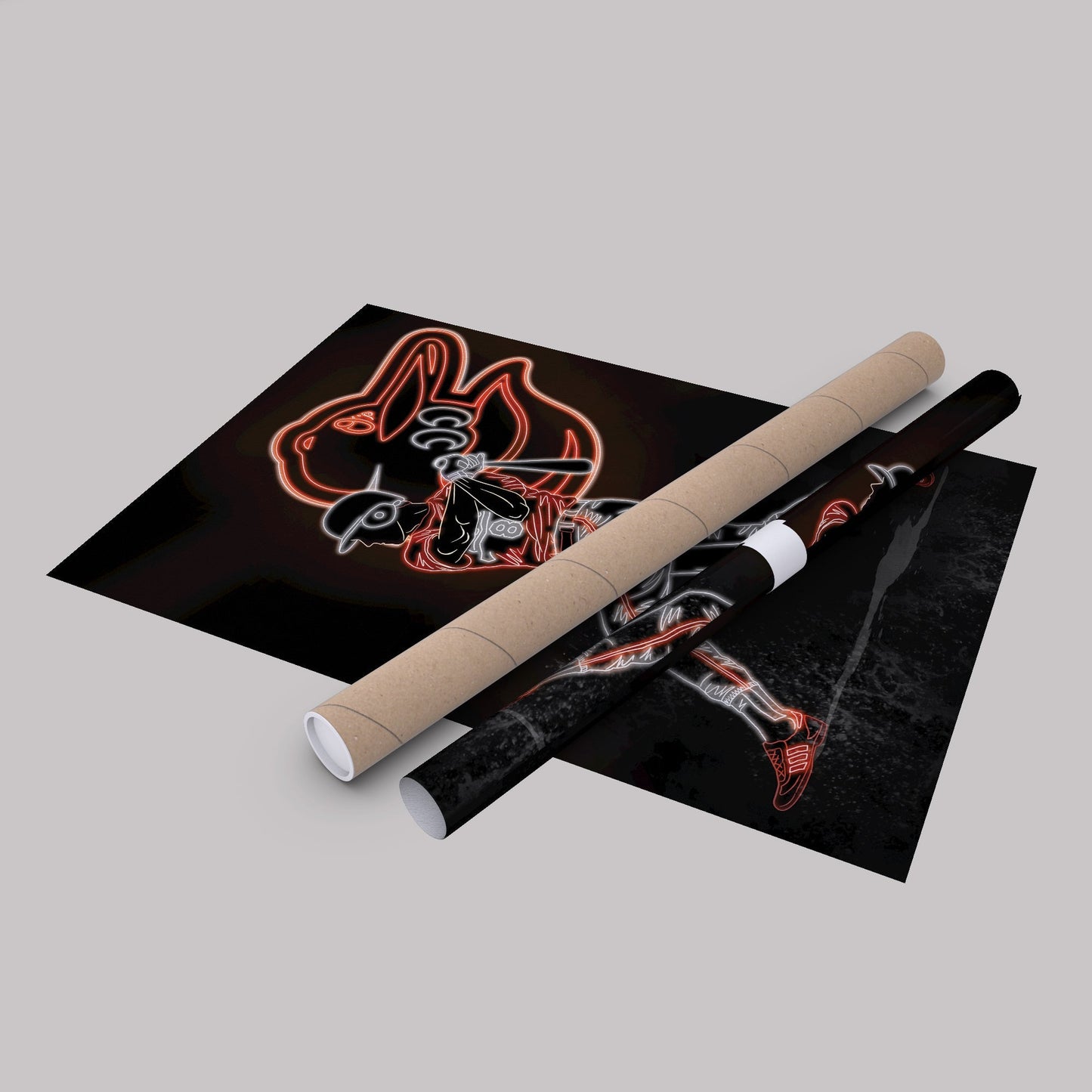 Cal Ripken Jr. Neon Canvas Art | Orioles Wall Decor