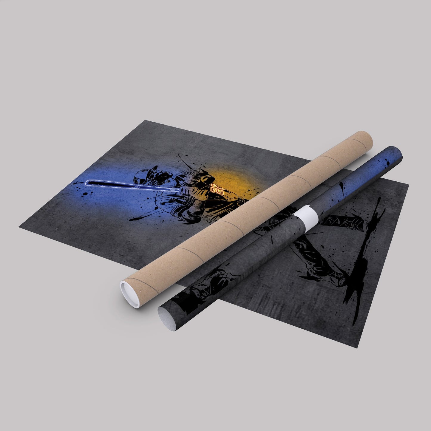 Christian Yelich Neon Canvas Art | Modern Wall Decor for Brewers Fans