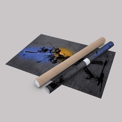 Christian Yelich Neon Canvas Art | Modern Wall Decor for Brewers Fans