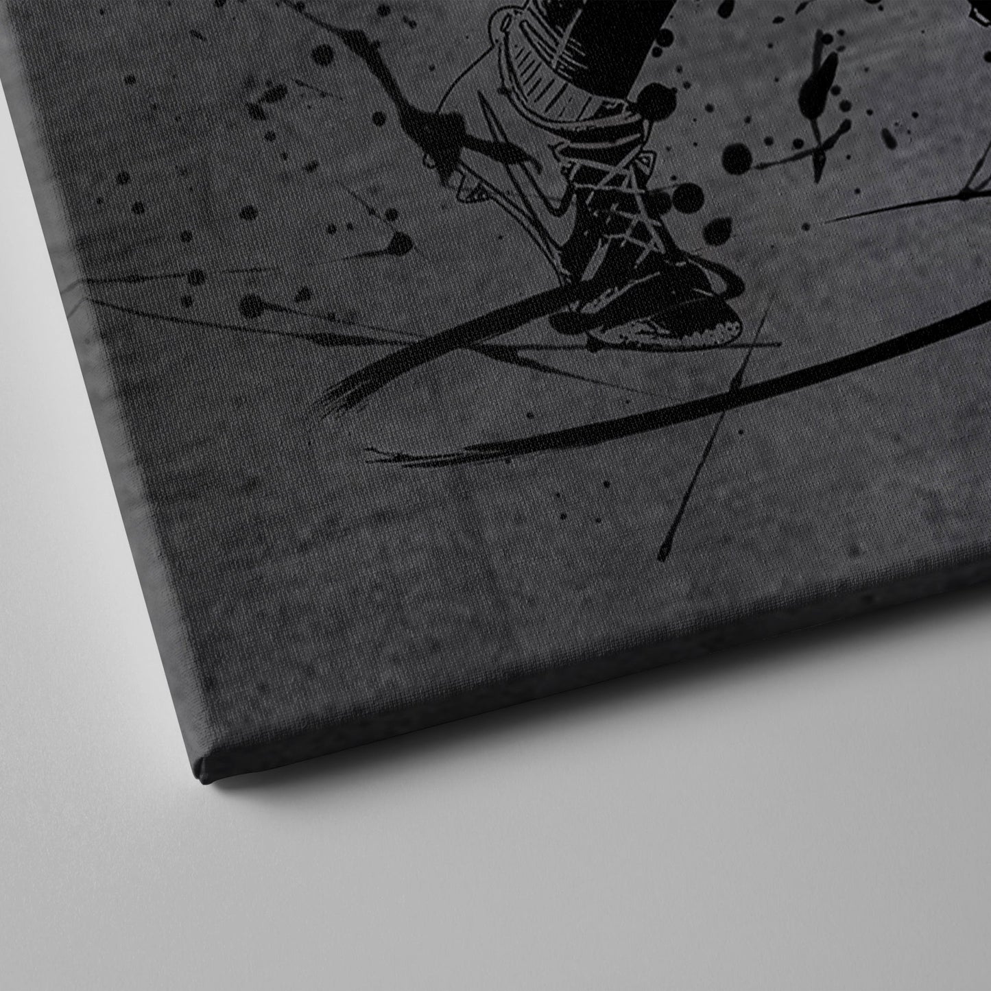 Dalvin Cook Neon Canvas Art | Modern Wall Decor for Vikings Fans