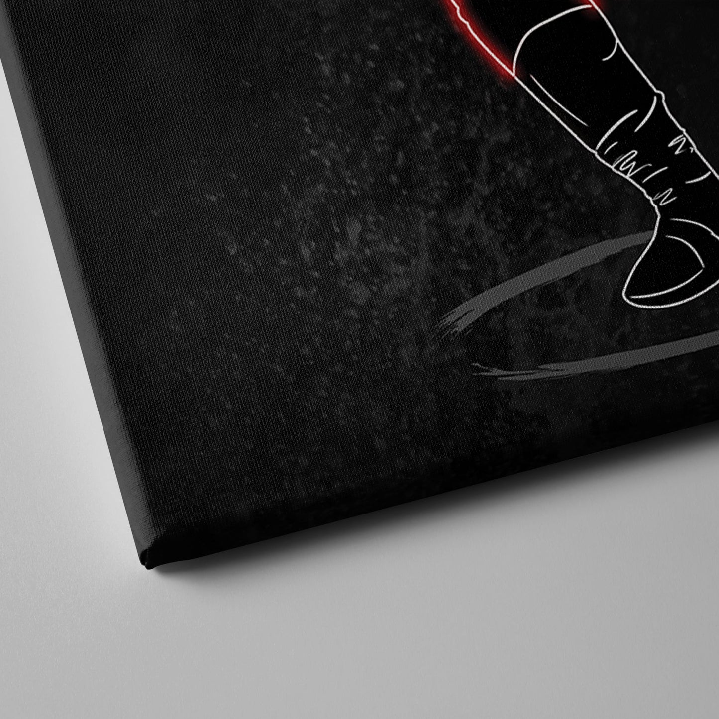 Deion Sanders Neon Canvas Art | Falcons Wall Decor