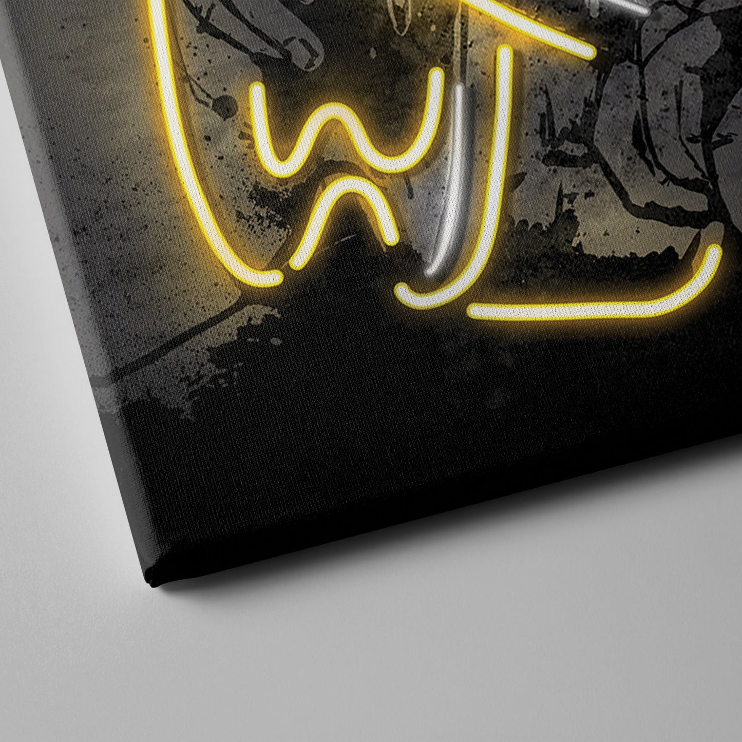 Elvis Presley Neon Canvas Art | Music Wall Decor