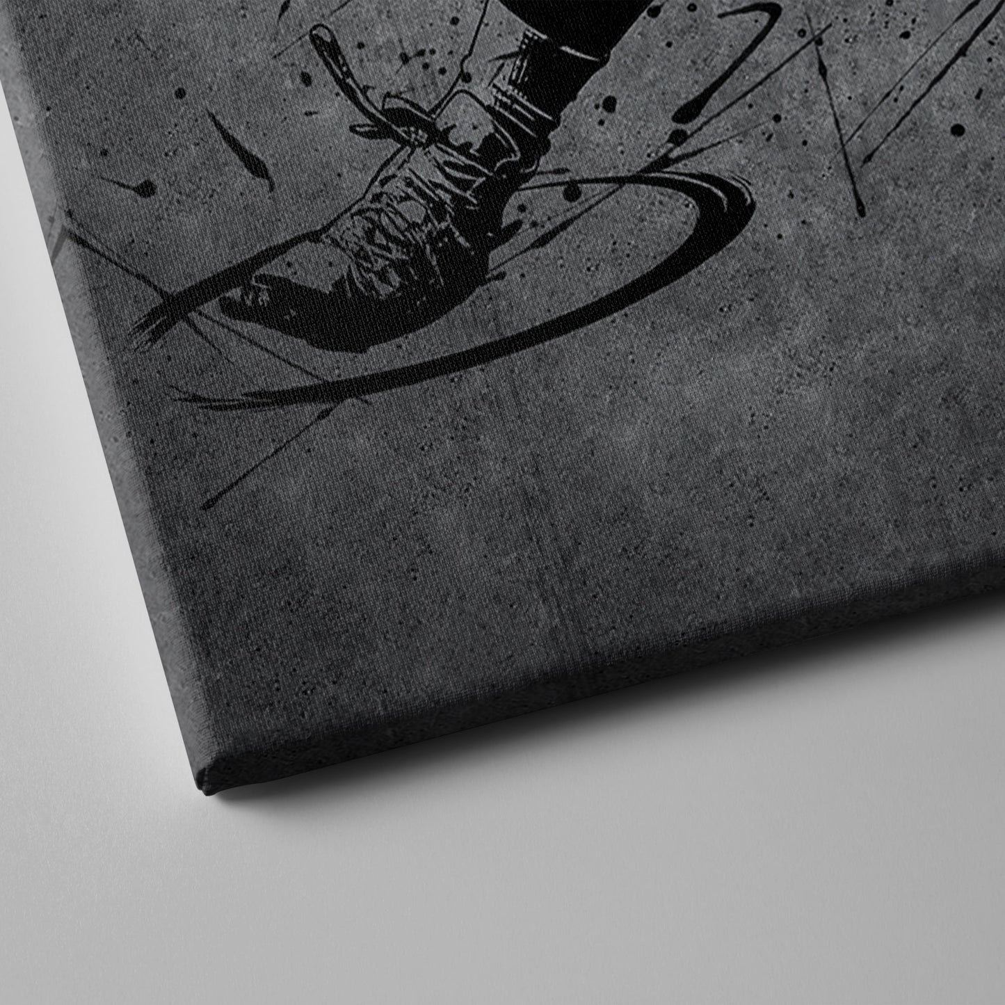 George Kittle Neon Canvas Art | Modern Wall Decor for 49ers Fans
