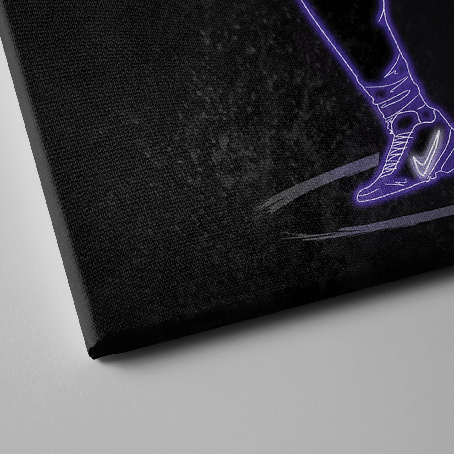 Josh Metellus Neon Canvas Art | Vikings Wall Decor