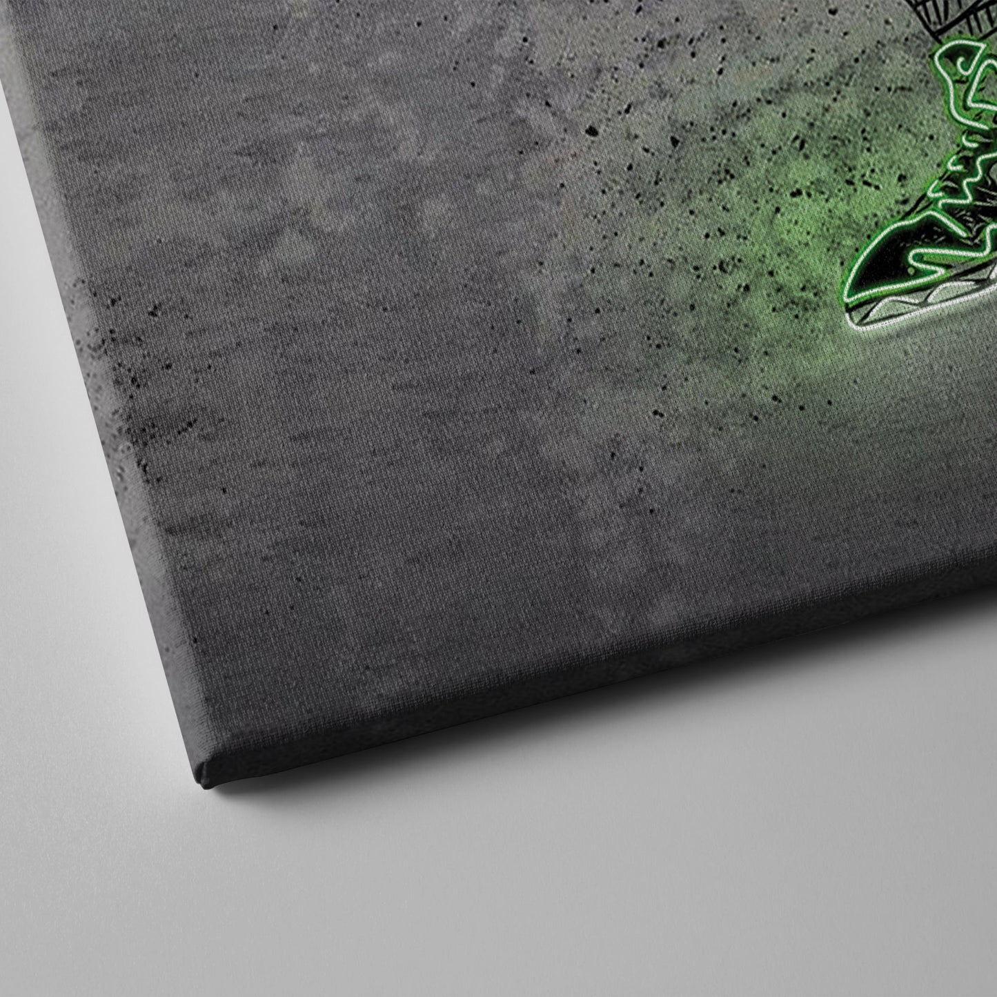 Larry Bird Neon Canvas Art | Modern Wall Decor for Celtics Fans