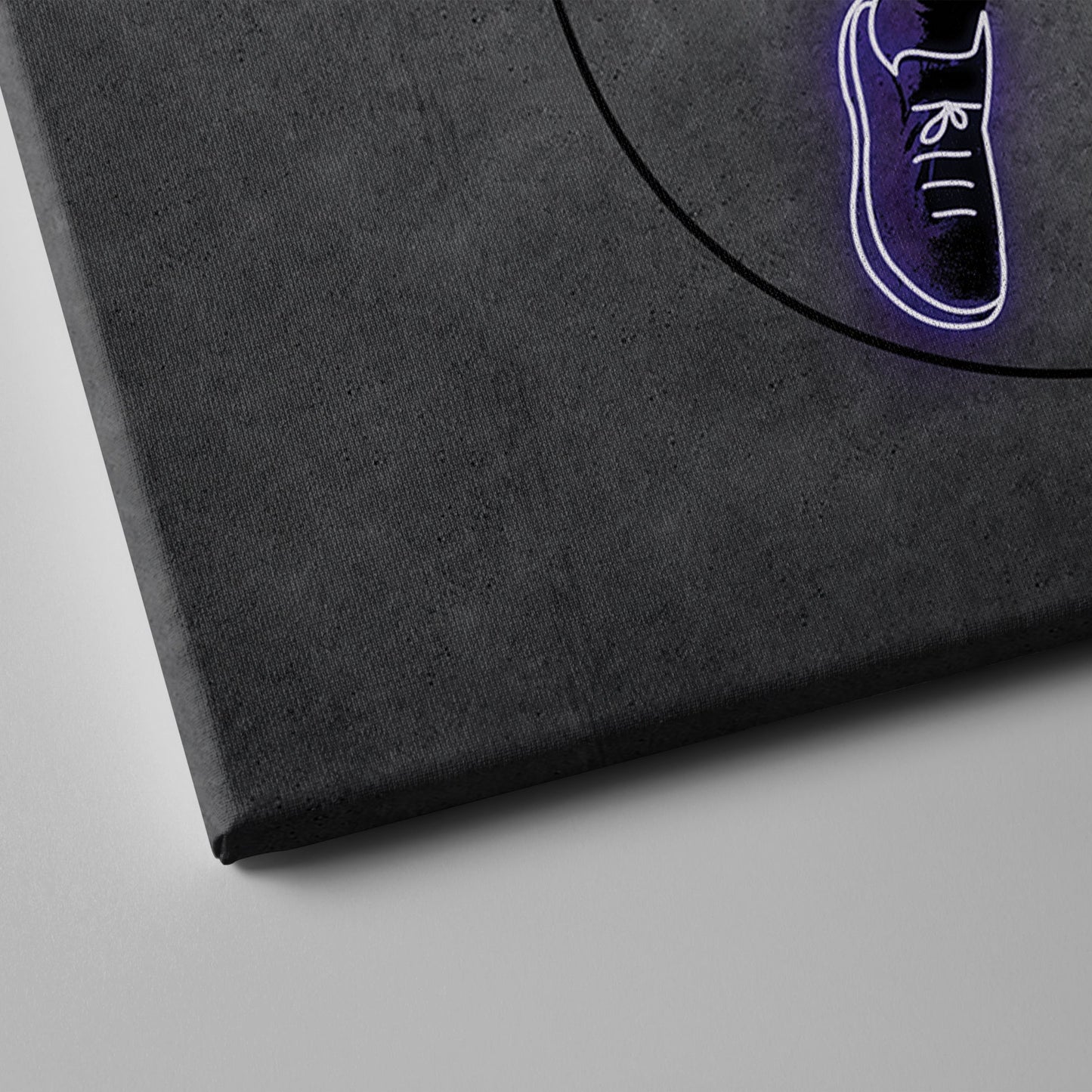 Luka Doncic Neon Canvas Art | Modern Wall Decor for Lakers Fans