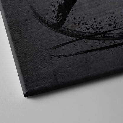 Ray Lewis Neon Canvas Art | Modern Wall Decor for Ravens Fans
