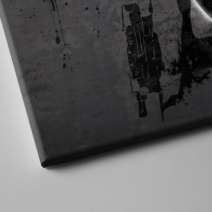 Stormtrooper Canvas | Star Wars Neon Wall Art