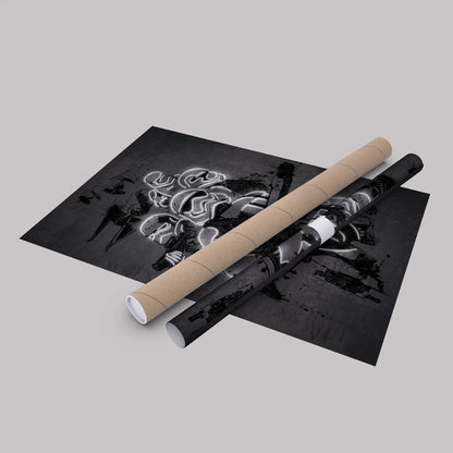 Stormtrooper Canvas | Star Wars Neon Wall Art
