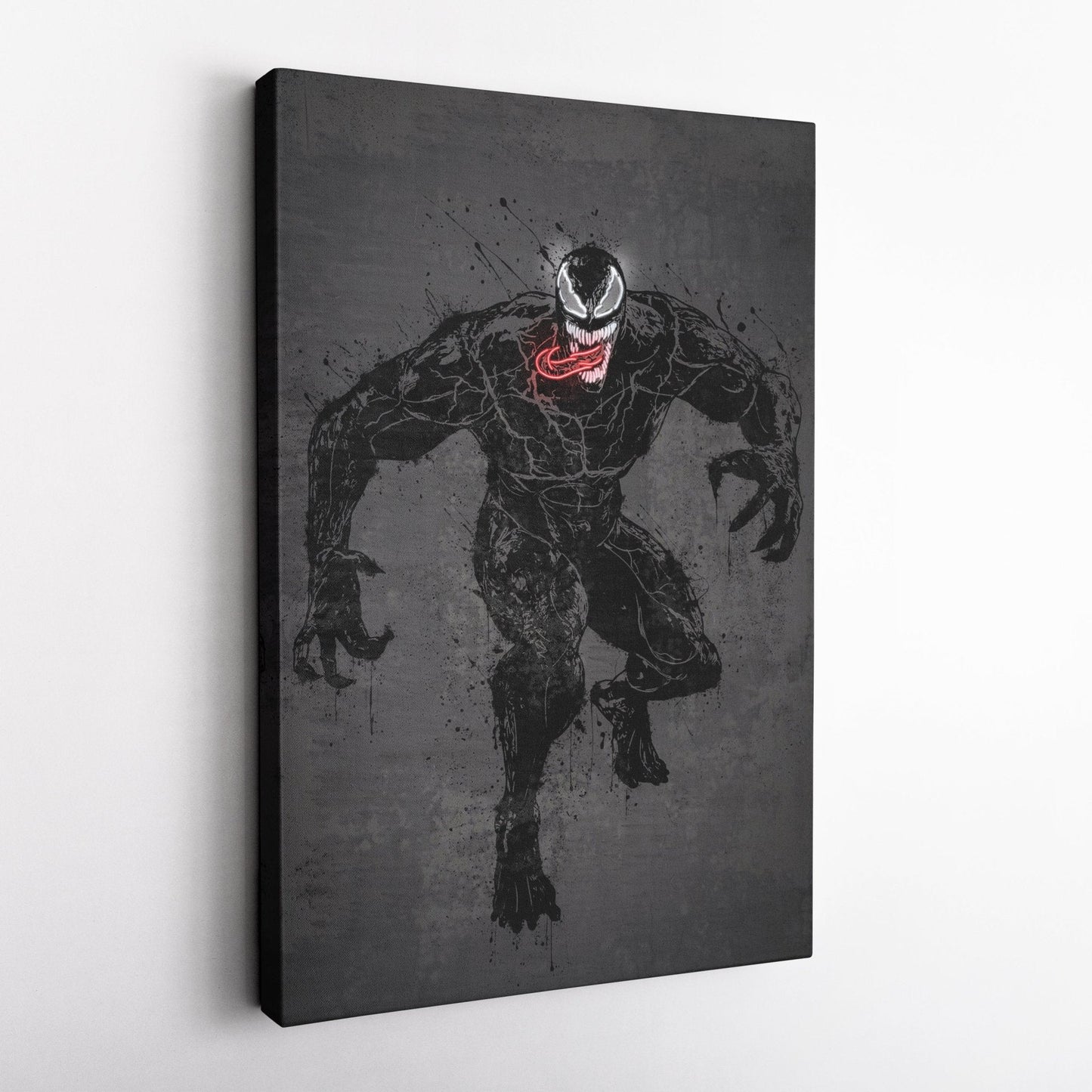 Venom Canvas | Marvel Neon Wall Art